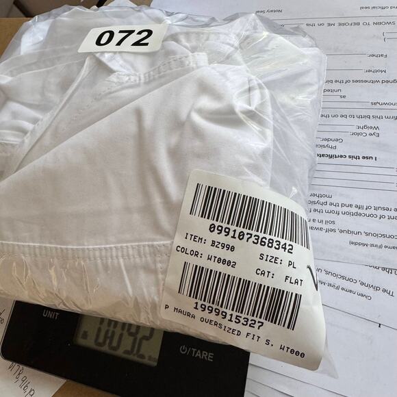 J.Crew Etienne Maura Oversized Fit Shirt WMN PL White BZ990 Button Up Relaxed LS - Picture 10 of 10